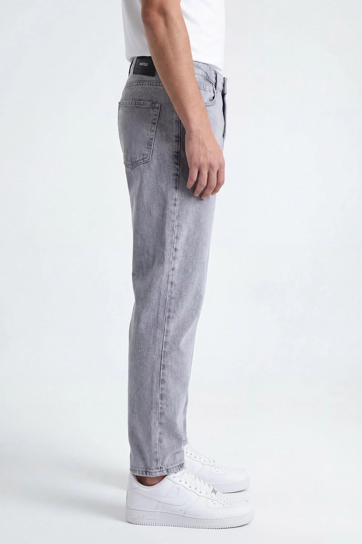 Gri Boyfriend Erkek Kot Pantolon 430844