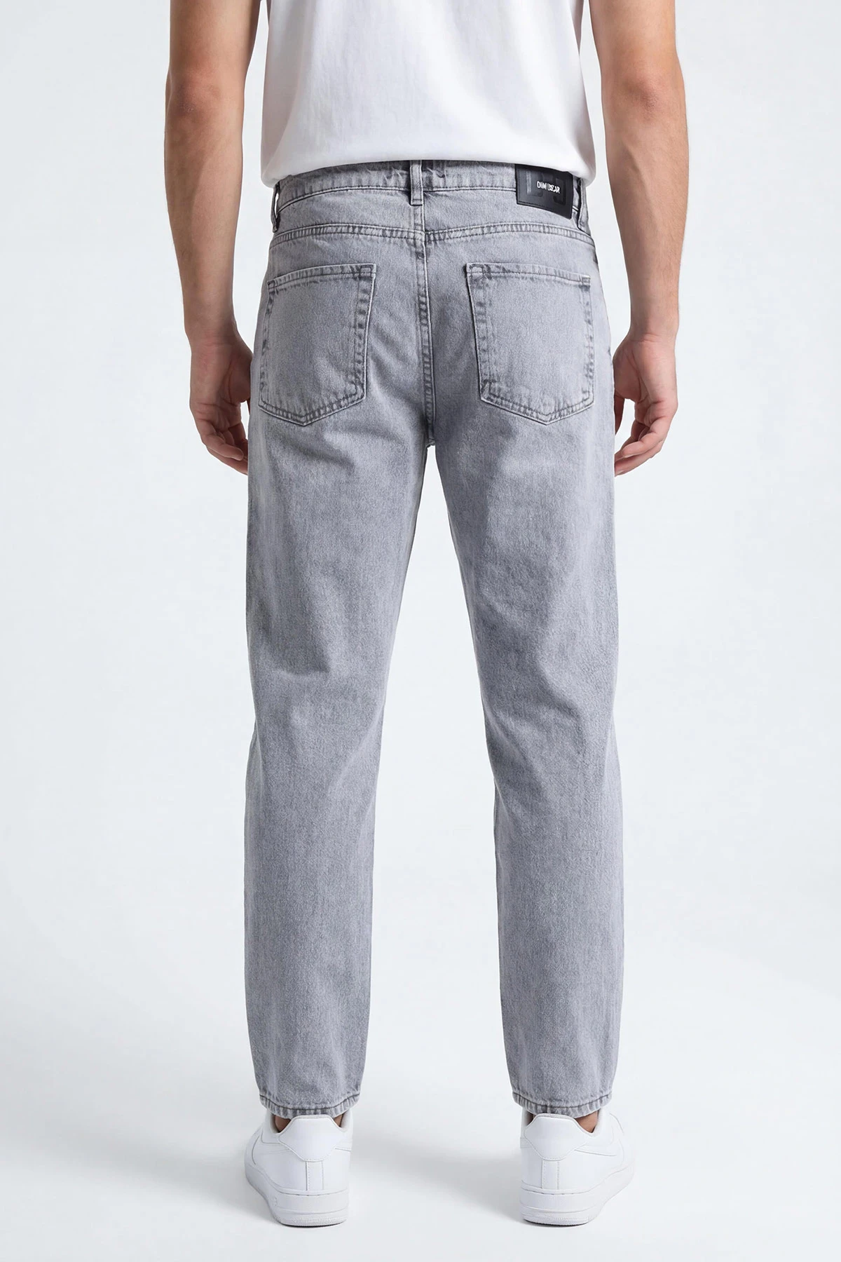 Gri Boyfriend Erkek Kot Pantolon 430844