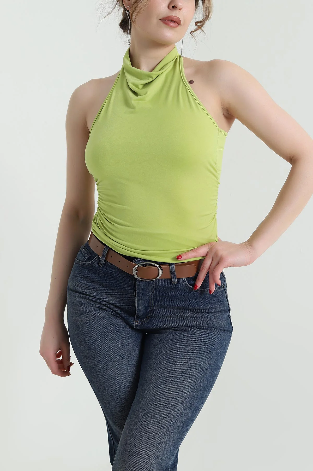 Büzgülü Buzzy Kadın Bluz 459468