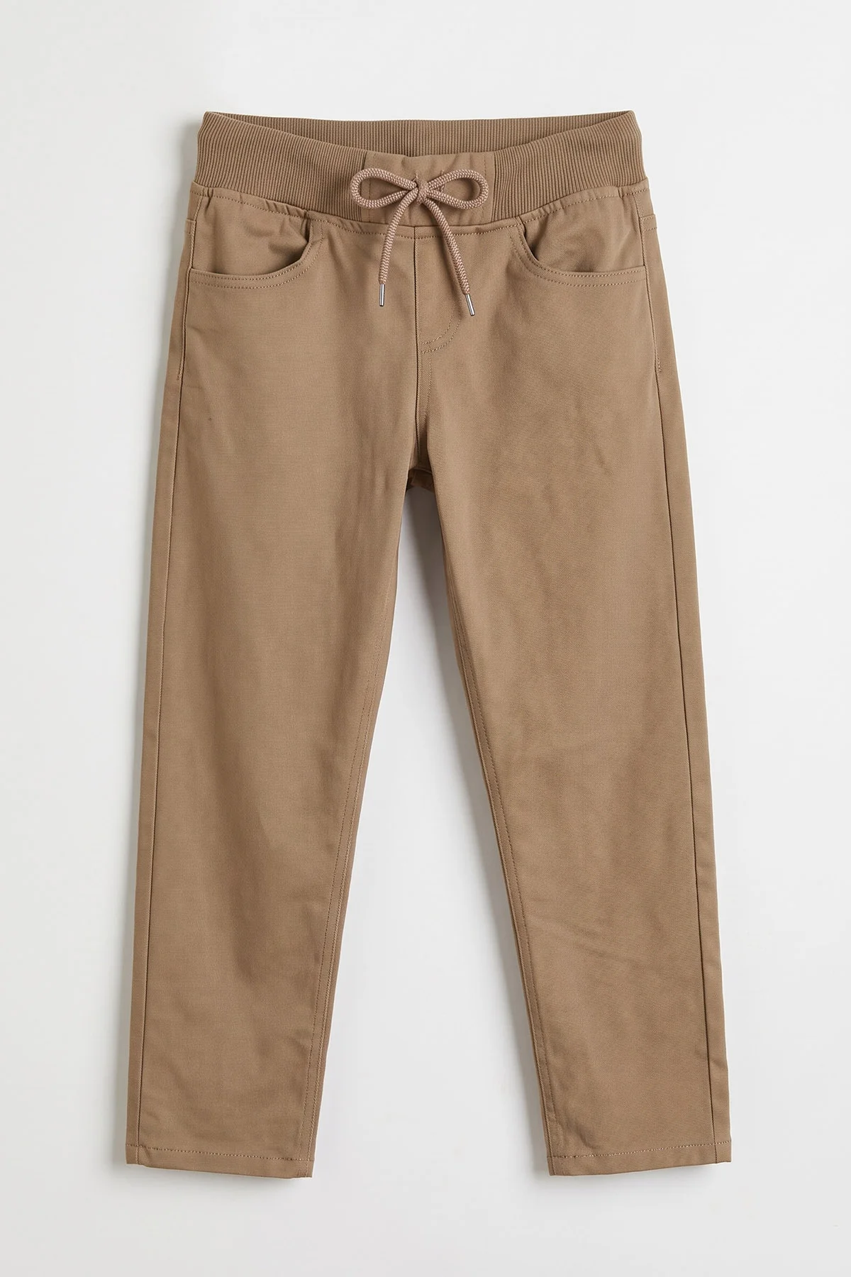 Camel (5-16 Yaş)  Keten Düz Paça  Çocuk Okul Pantolonu 473745