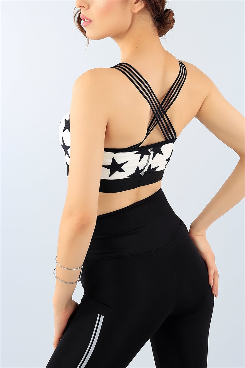 Çapraz Lastikli Sporcu Büstiyer 38683