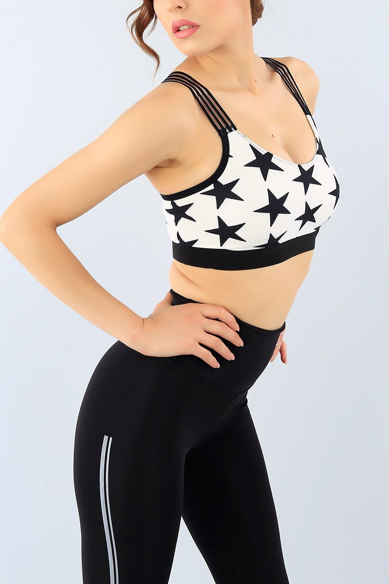 Çapraz Lastikli Sporcu Büstiyer 38683