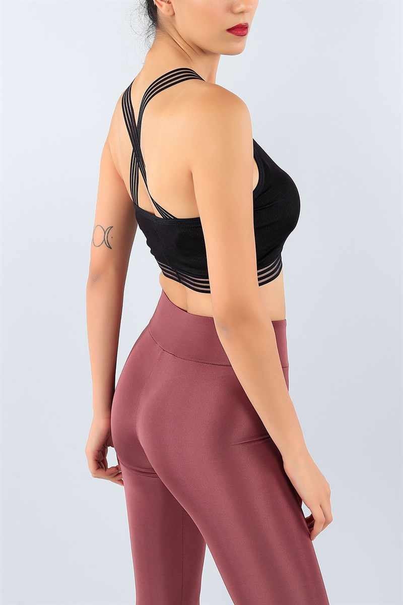 Çapraz Lastikli Sporcu Büstiyer 38685