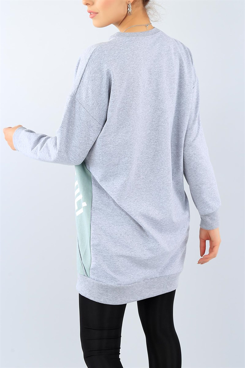 Çift Renk Tasarımlı Tunik 38596