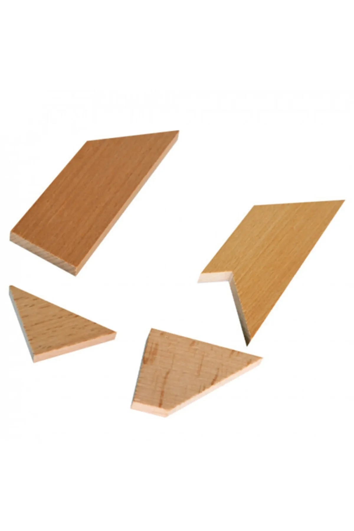 Tangram Eğitim Materyali 4 Parça 100 Şekil 342387
