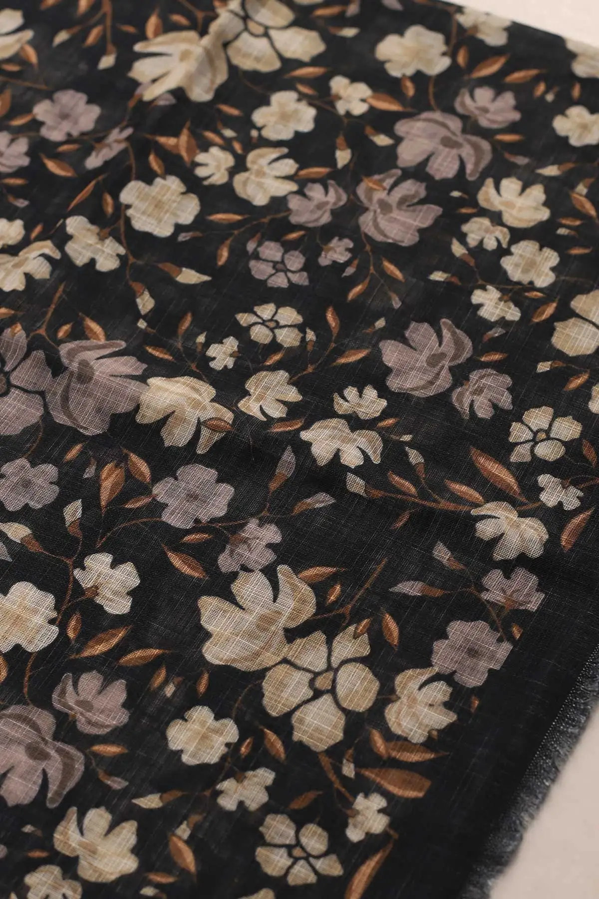 Çoklu Renk 90x90 Cm Dijital Baskılı Desenli Flam Çekme Eşarp 428643