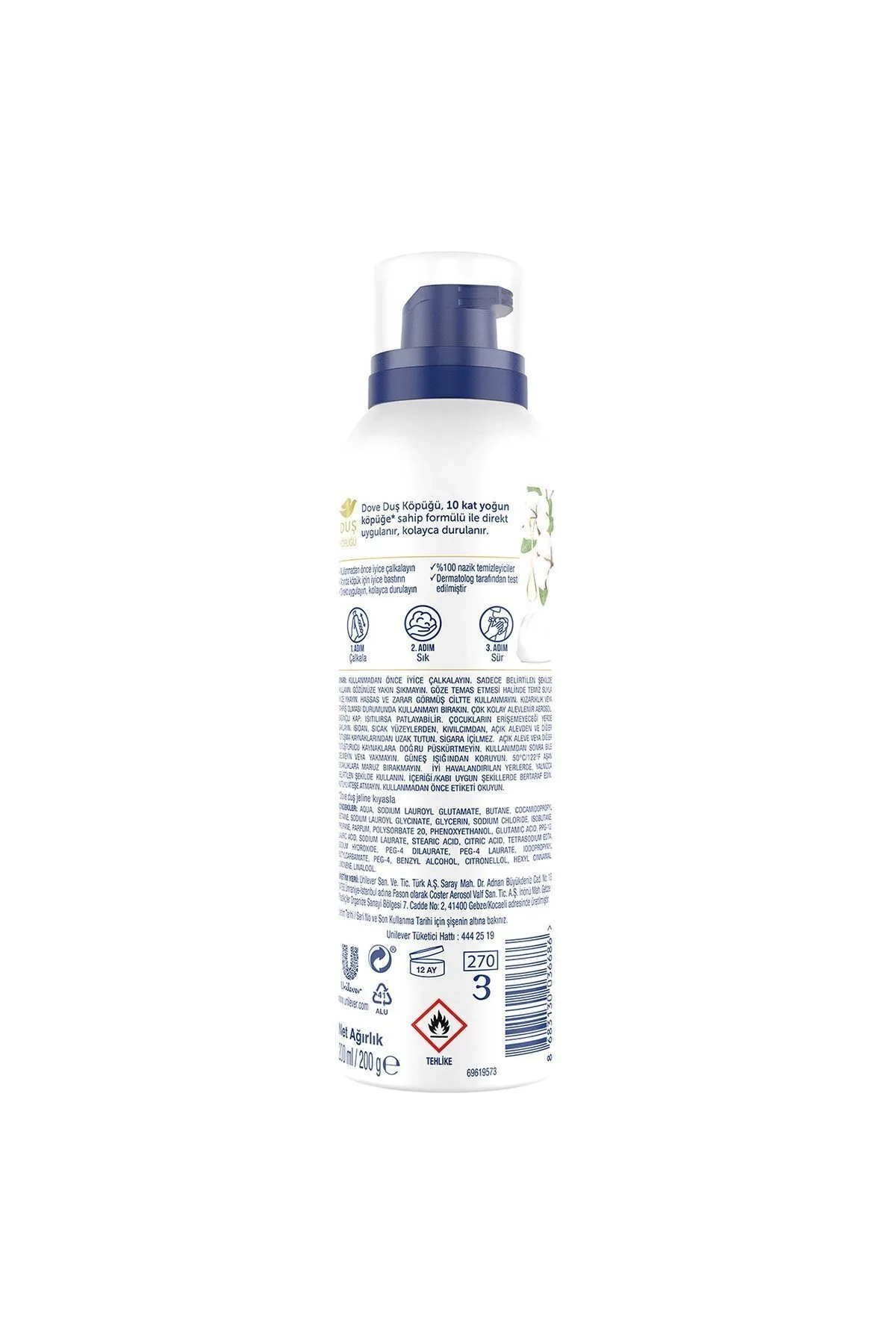 Dove Deeply Nourishing Duş Köpüğü 200 ml 287816