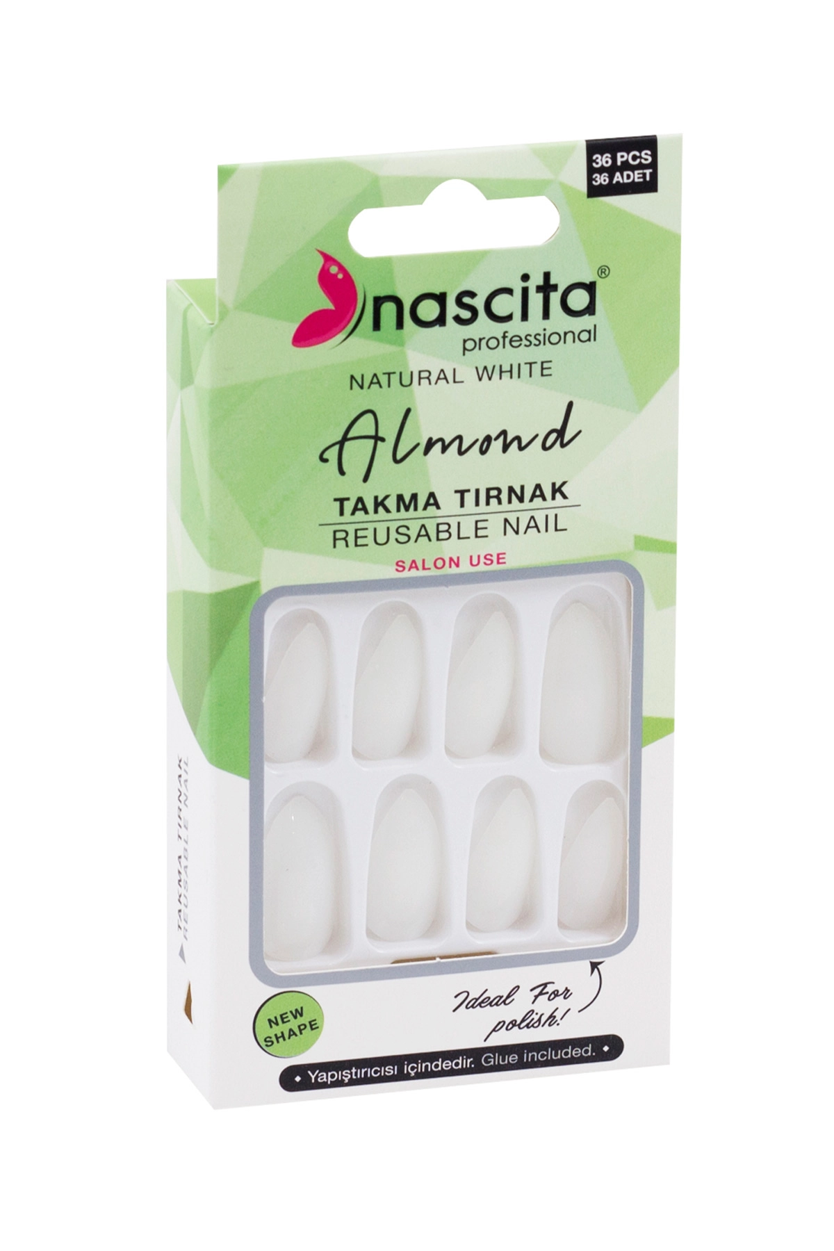 Nascita 36'lı Almond Takma Tırnak - 138 306792