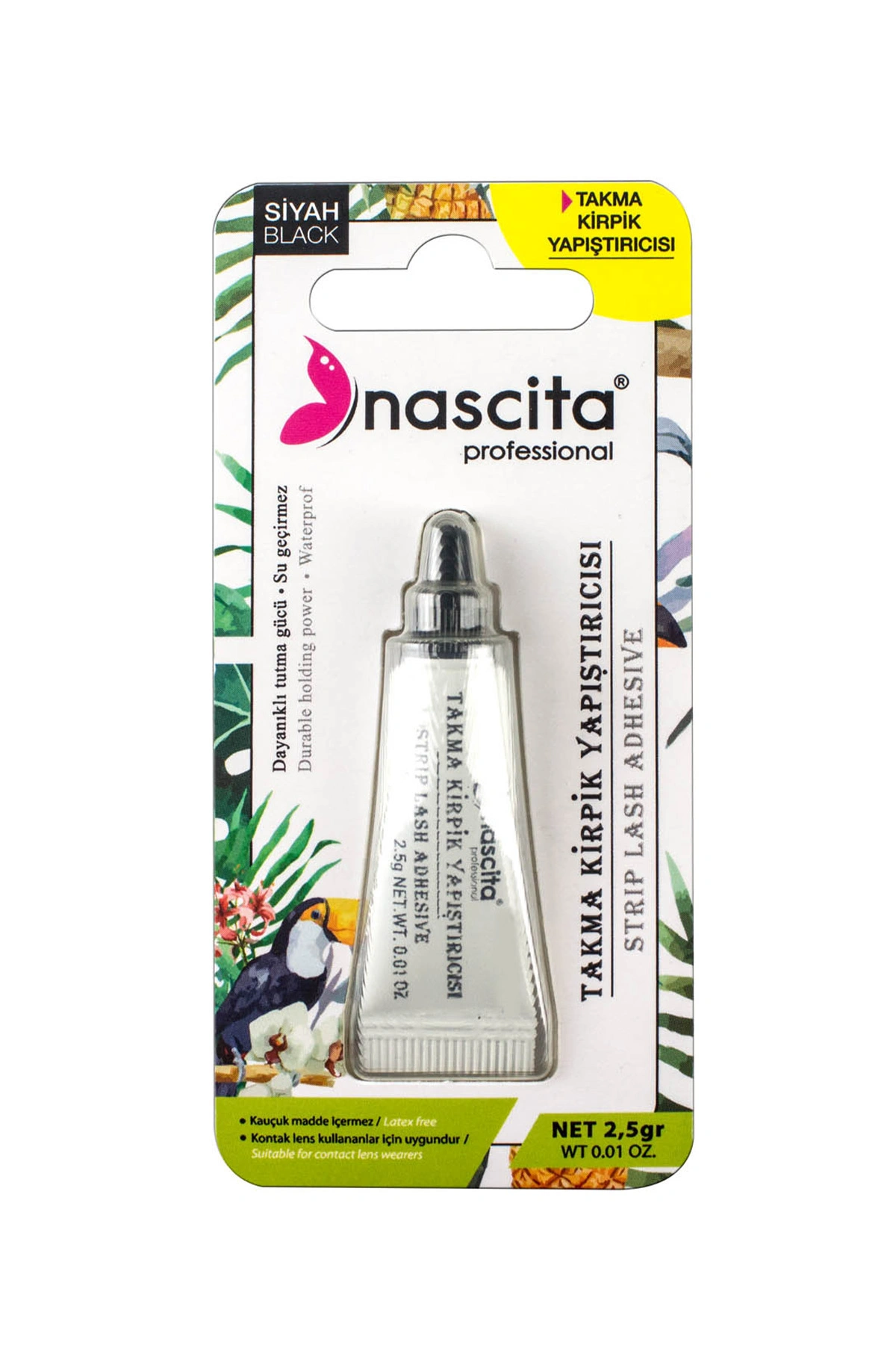 Nascita Takma Kirpik Yapıştırıcı Siyah 2.5 gr - 05 303362