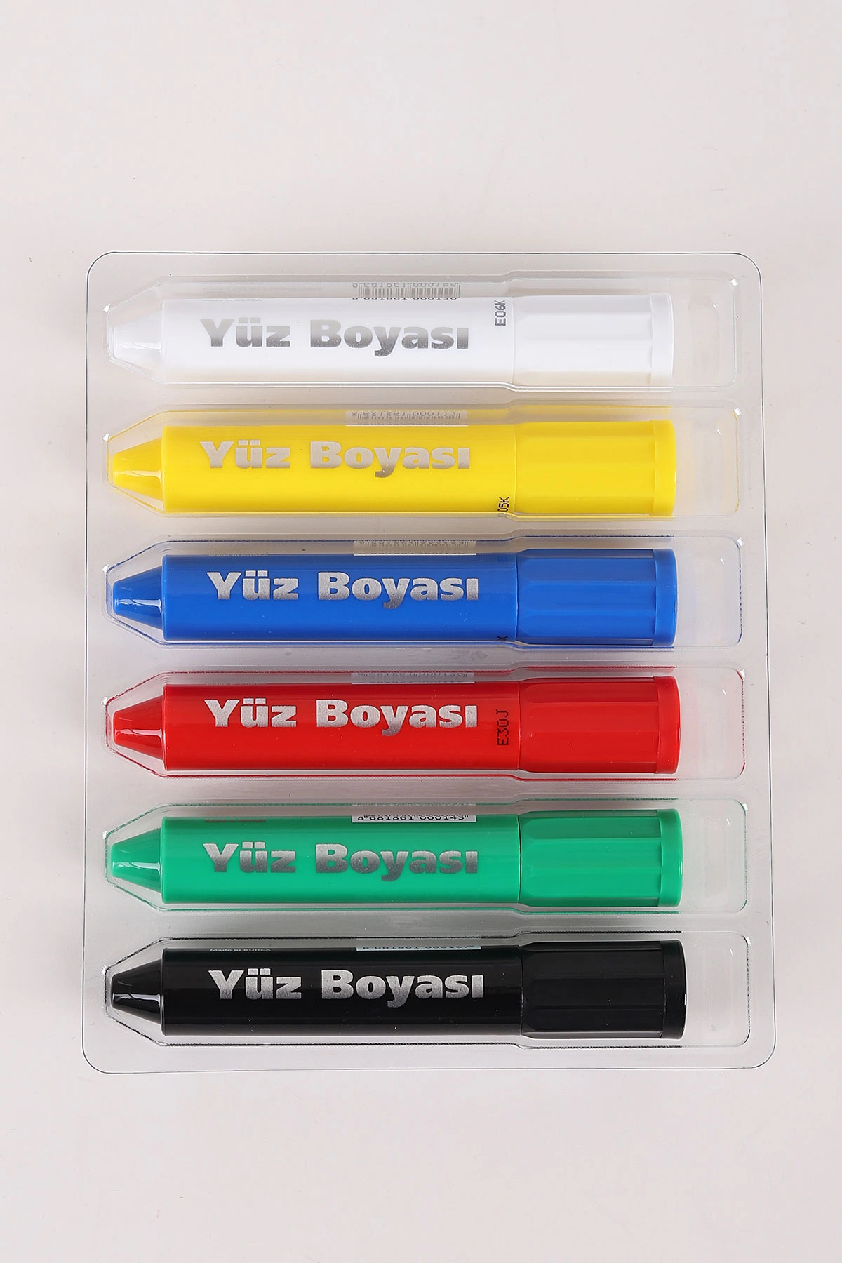 Çoklu Renk Nova Color Yüz Boyası 6'lı Set 457168