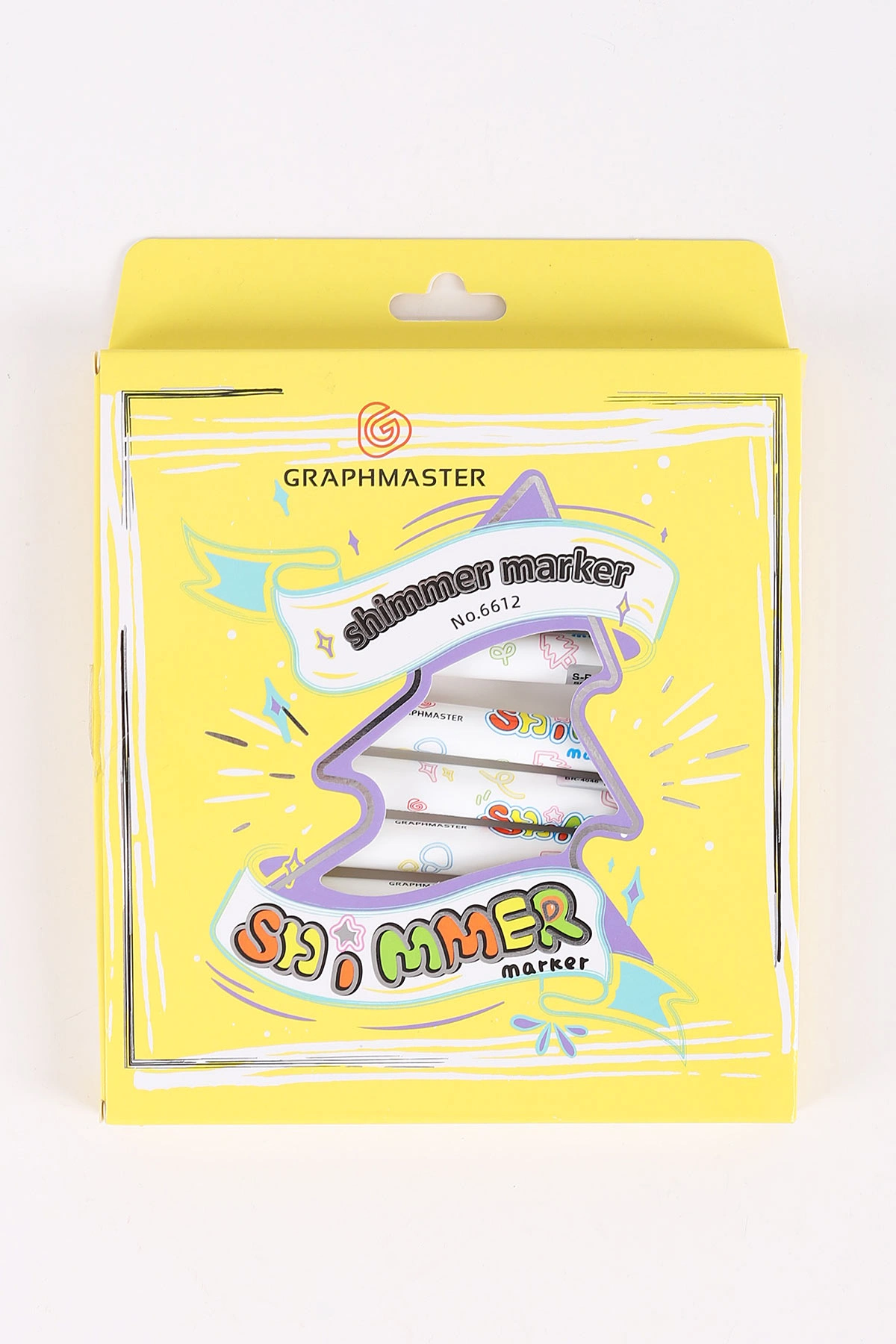 Çoklu Renk Shimmer Işıltılı Marker Kalem Seti 12'li (Renk) Yaldızlı 457528