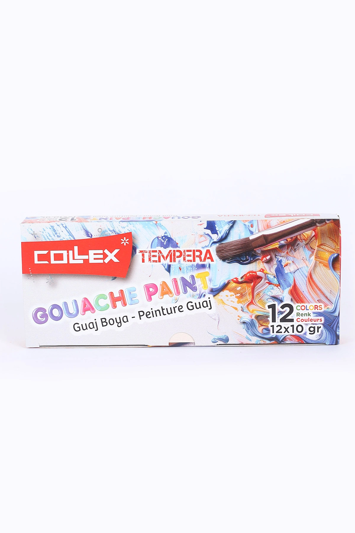 Collex 12 Renk Guaj Boya 12x10 Gr 384957