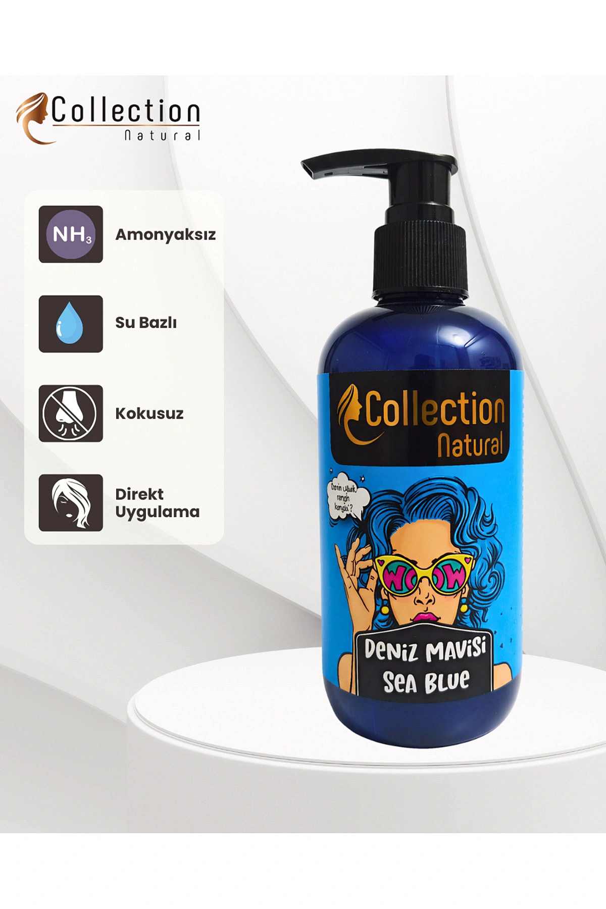 Deniz Mavisi Collection Naturel Hair Color Balyaj Saç Boyası 250 Ml 472937