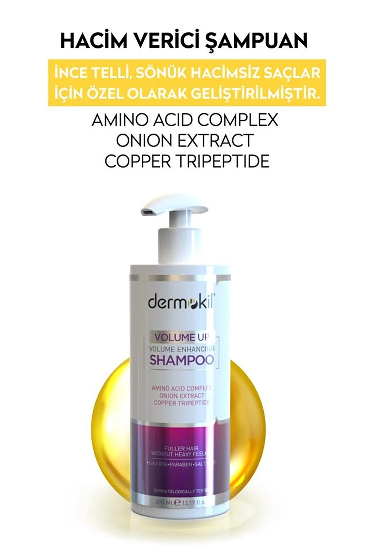 Dermokil A.A Komplex Hacim Veren Şampuan 390 ml 289182