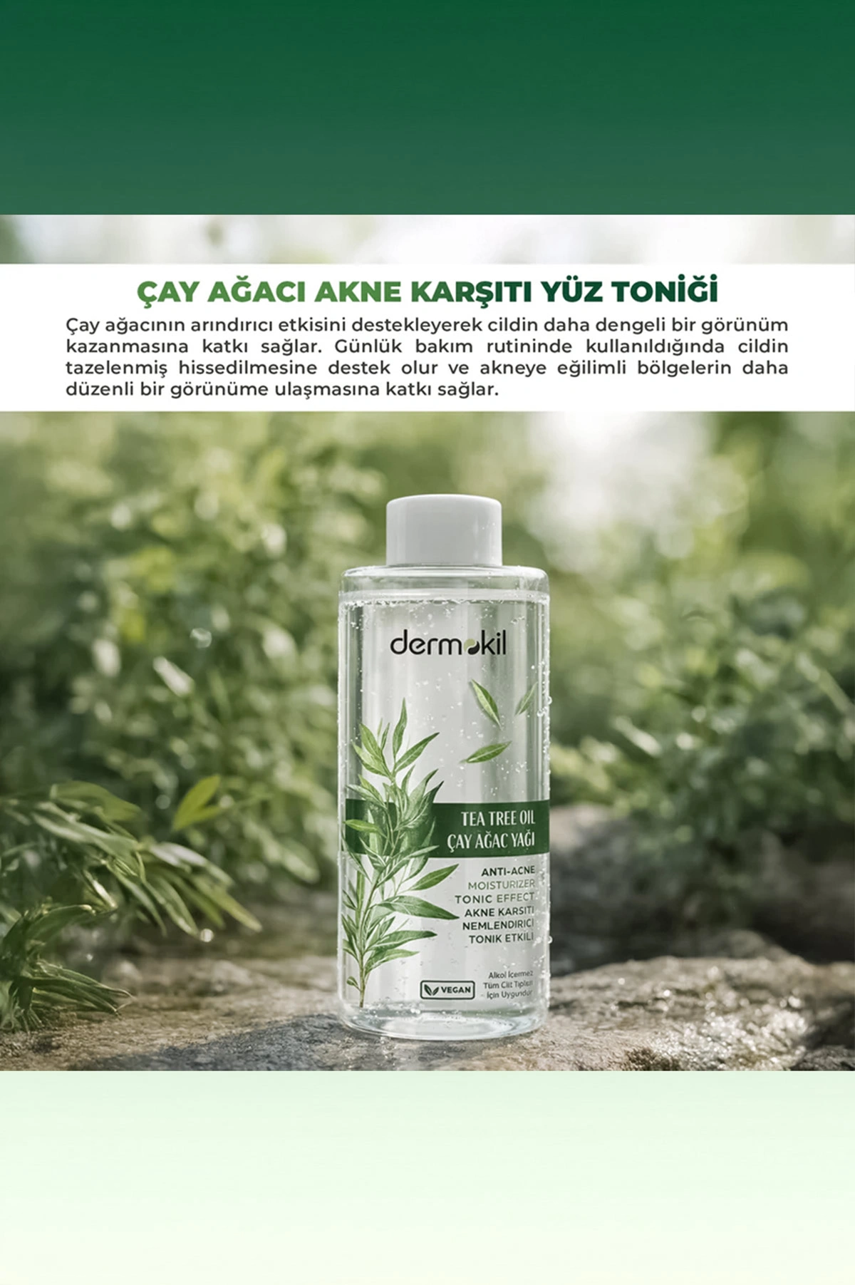 Dermokil Akne Karşıtı Çay Ağacı Yağı Tonik 200 Ml 438765