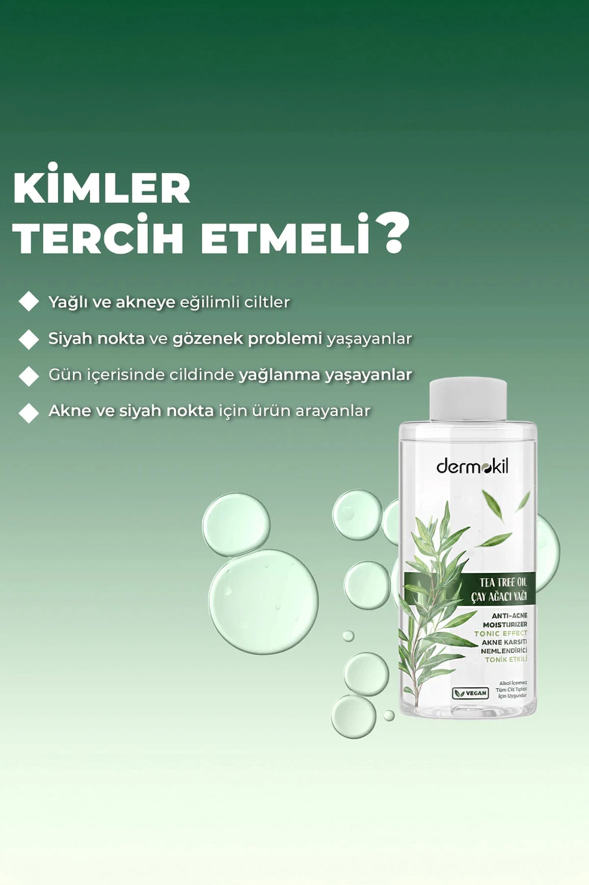 Dermokil Akne Karşıtı Çay Ağacı Yağı Tonik 200 Ml 438765