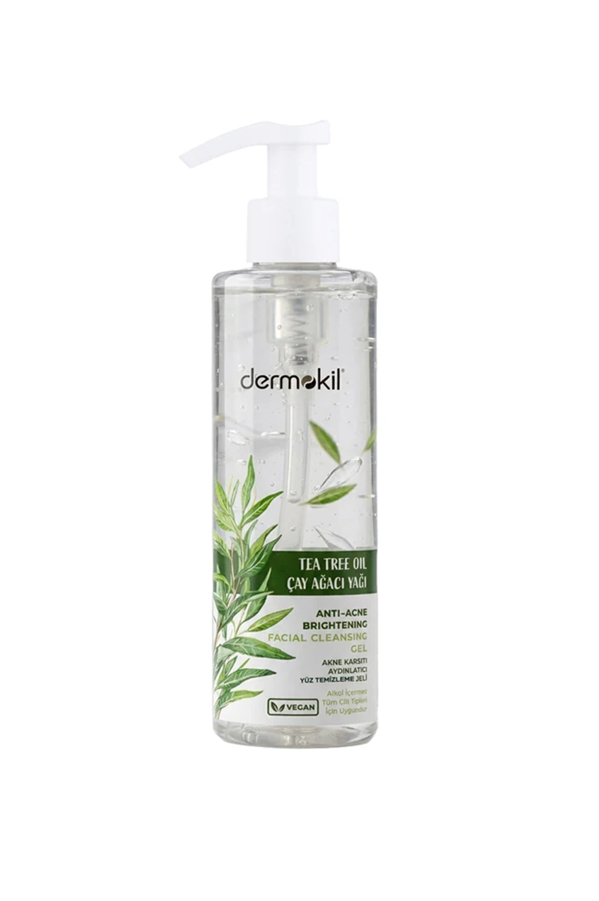 Dermokil Akne Karşıtı Çay Ağacı Yağı Yüz Temizleme Jeli 200 Ml 438764