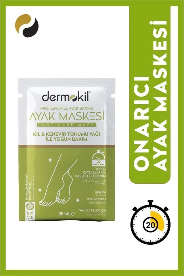 Dermokil Ayak Bakım Maskesi 35 ml 252566