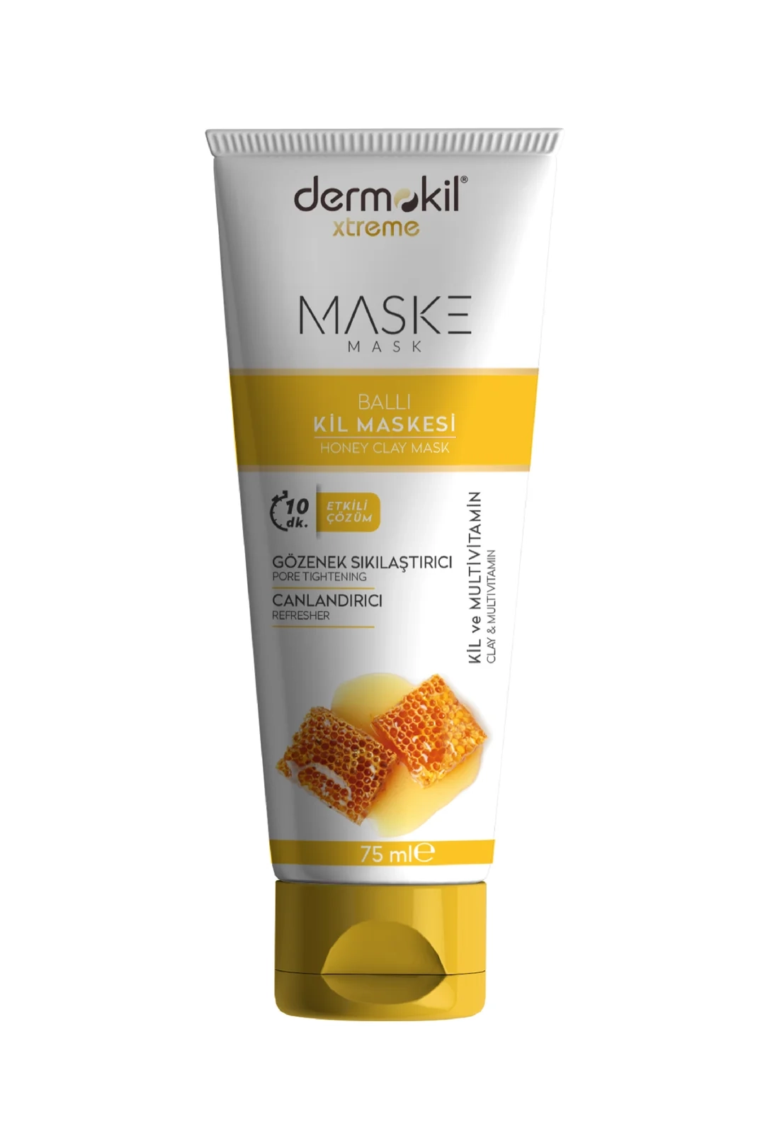 Dermokil Ballı Kil Maskesi 75 ml 289043