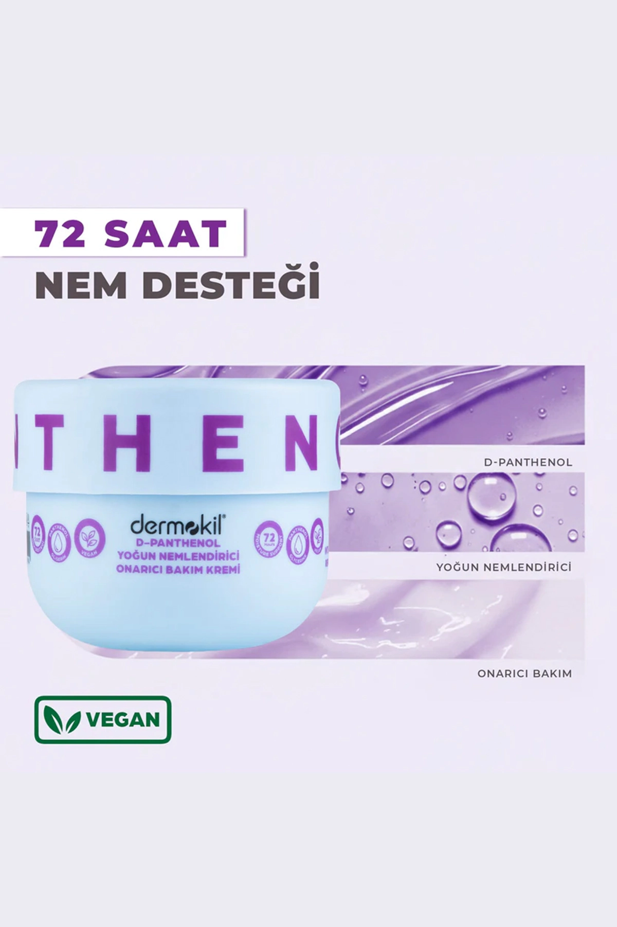 Dermokil D-Panthenol Yoğun Nemlendirici Onarıcı Krem 250 Ml 438476