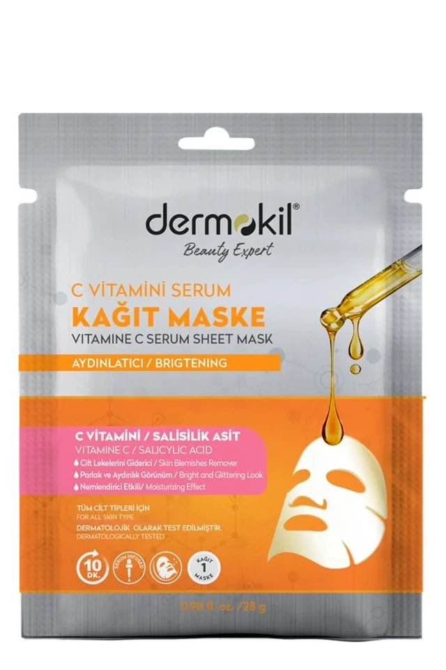 Dermokil Kağıt Maske C Vitamini Serum 23 gr 252479