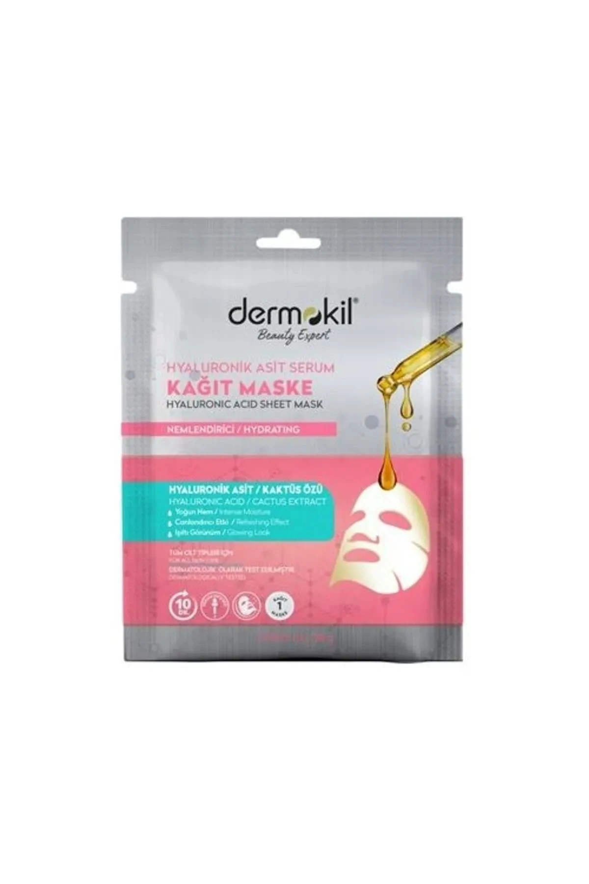 Dermokil Kağıt Maske Hyaluronik Serum 23 gr 252481