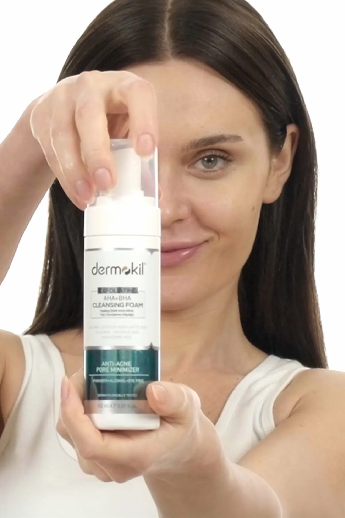 Dermokil Peeling Etkili AHA+BHA+ Niacinamide Yüz Temizleme Köpüğü 150 ml 261753