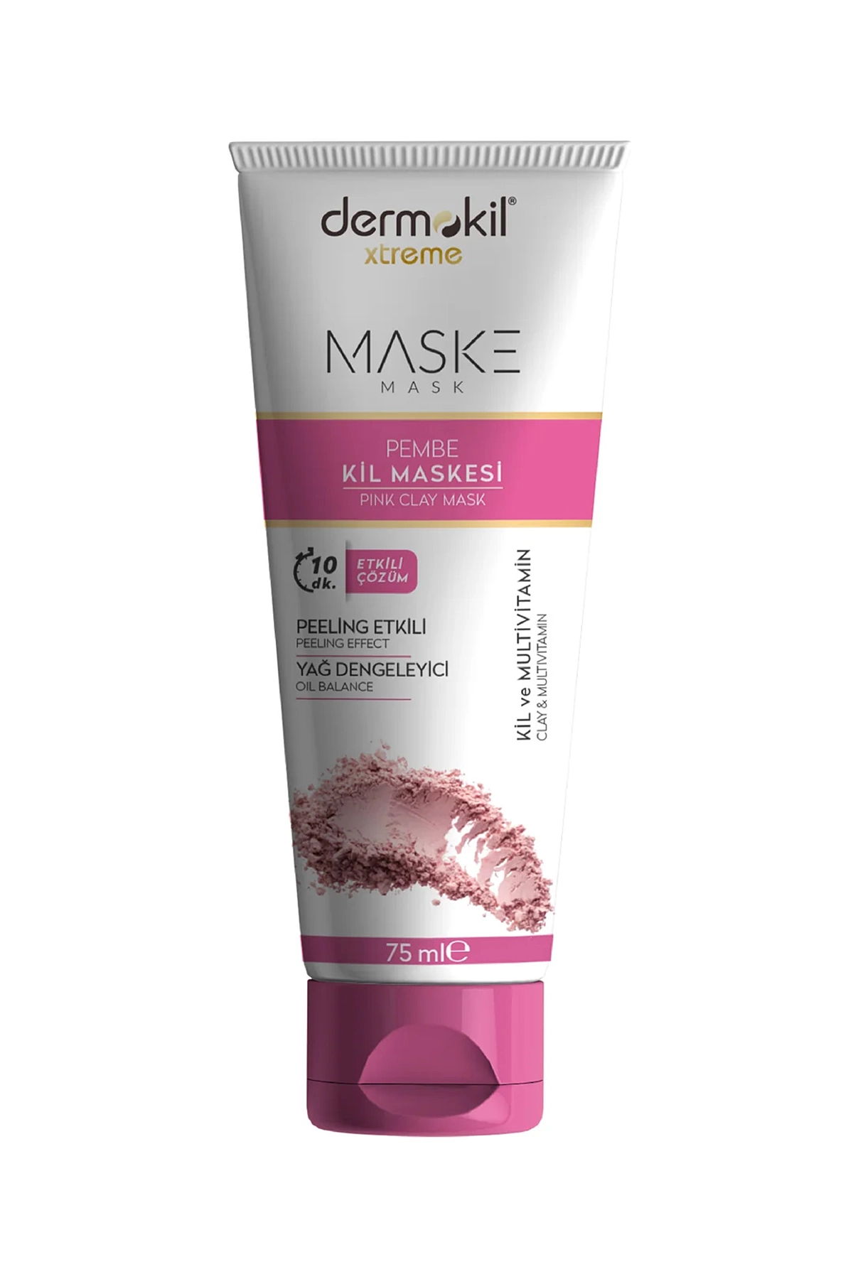Dermokil Pembe Kil Maskesi 75 ml 289044