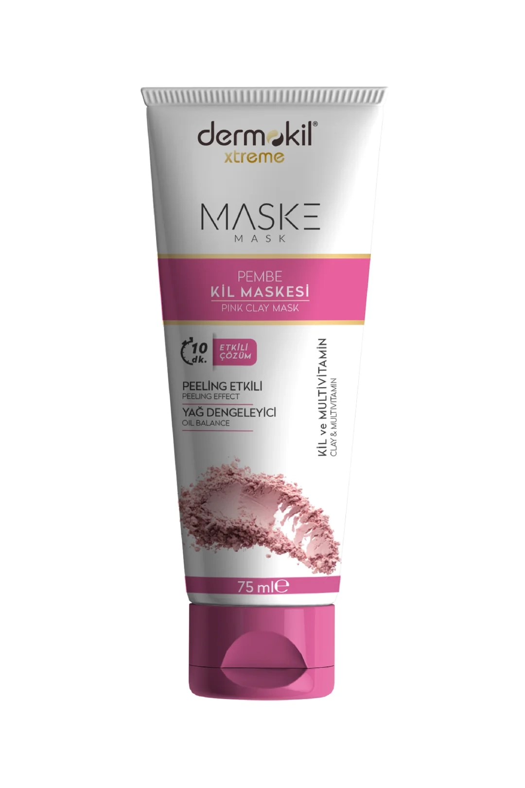 Dermokil Pembe Kil Maskesi 75 ml 289044