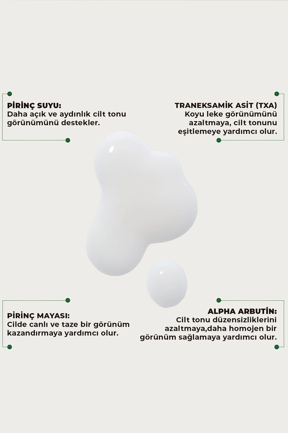 Dermokil Pirinç Mayası Beyazlatıcı Fluid Güneş Koruyucu Yüz Krem 30 SPF 60 g 466581