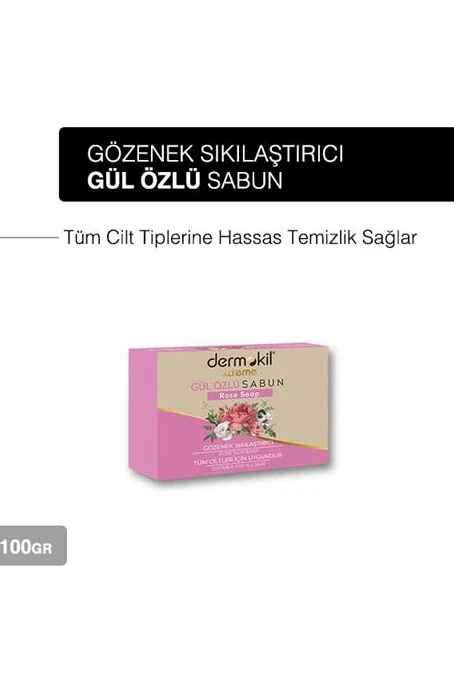 Dermokil Sabun Gül Özlü  100 Gr 252389