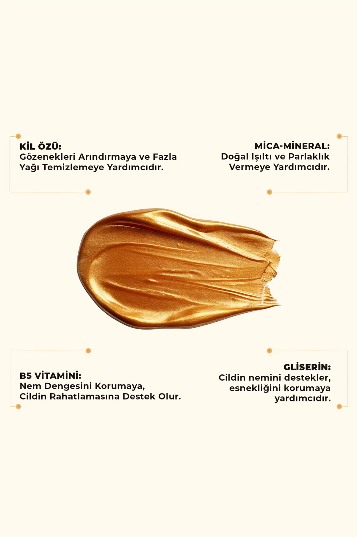 Dermokil Soyulabilir Altın Kil Maske Doypack 50 Ml 438520