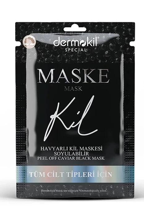 Dermokil Soyulabilir Havyarlı Siyah Kıl Maskesi 15 ML 252427