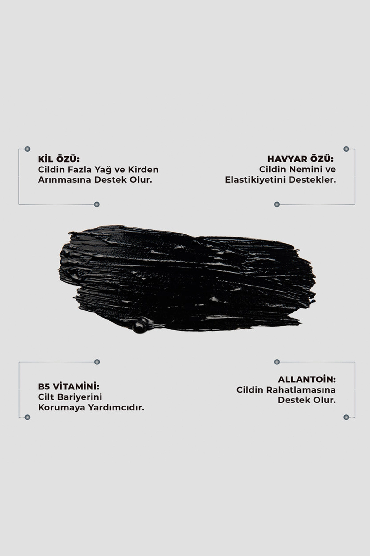 Dermokil Soyulabilir Siyah Kil Maske Doypack 50 Ml 438522