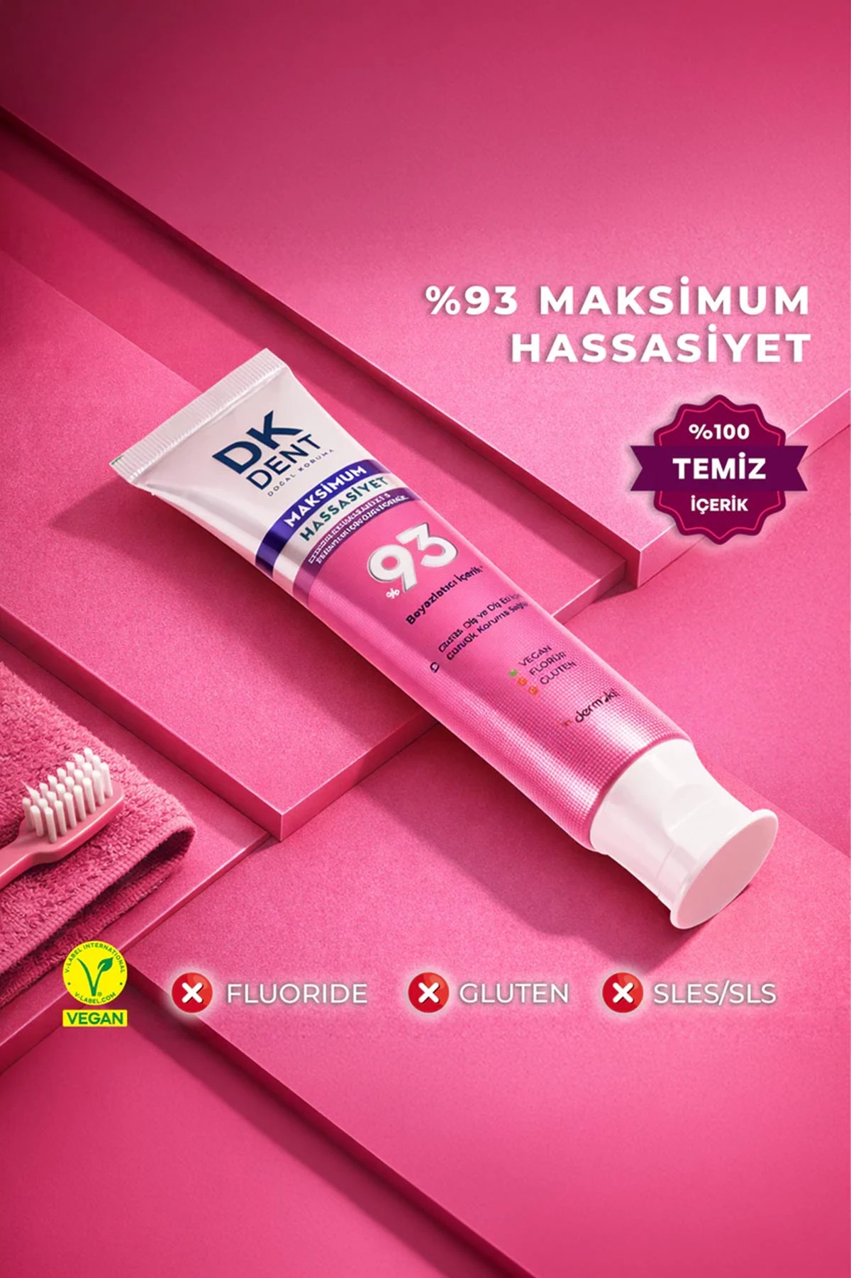 Dk Dent %93 Maximum Hassasiyet Diş Macunu 75 Ml 438786