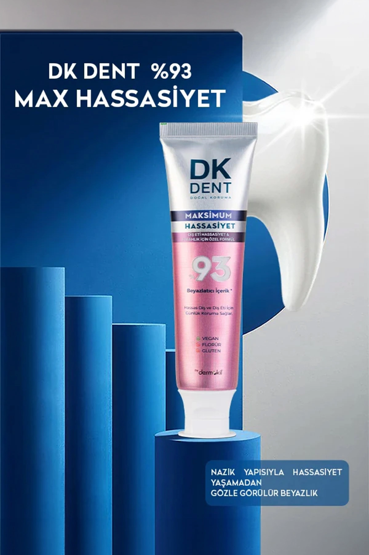 Dk Dent %93 Maximum Hassasiyet Diş Macunu 75 Ml 438786