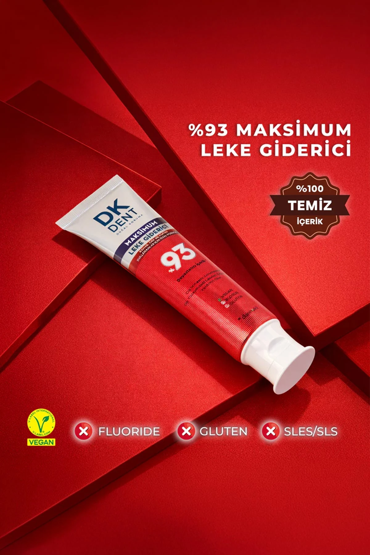Dk Dent %93 Maximum Leke Giderisi Diş Macunu 75 Ml 438796