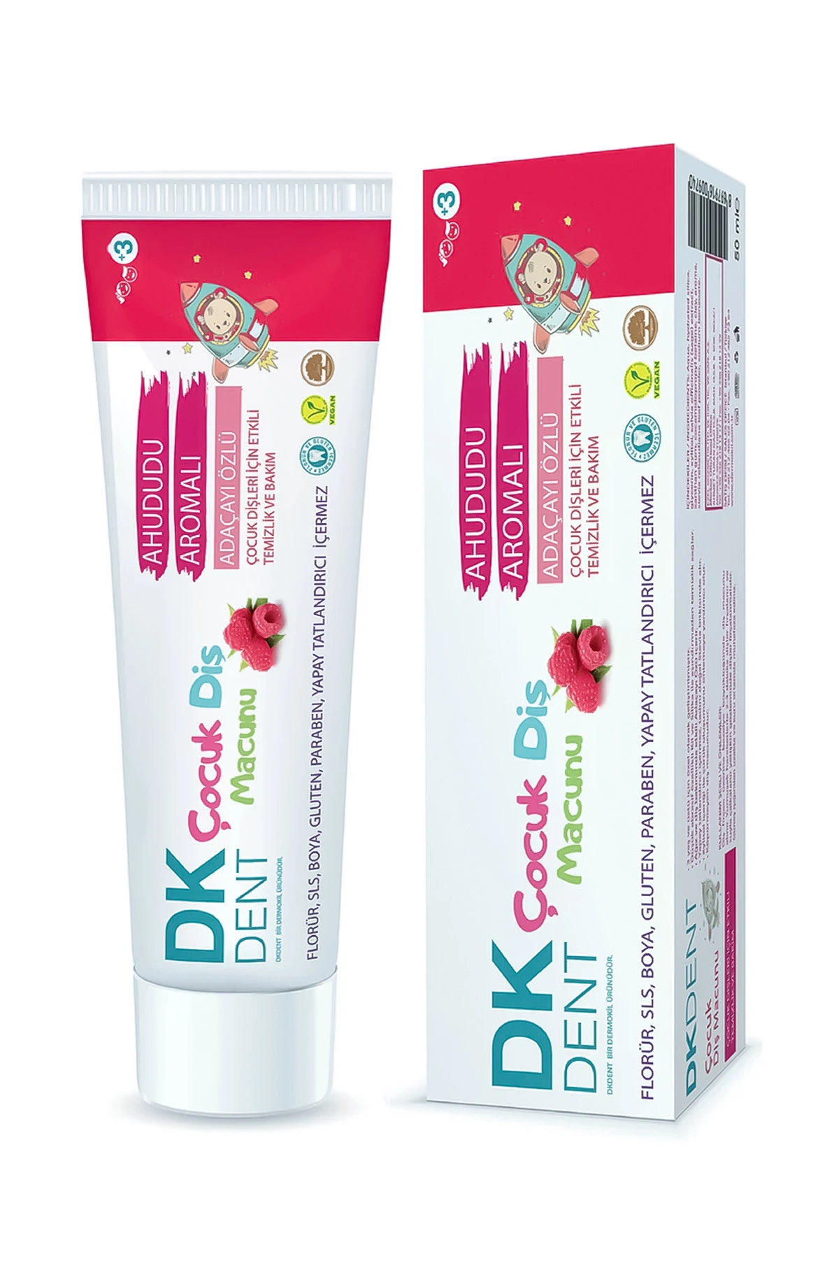 Dk Dent Ahududu Aromalı Çocuk Diş Macunu 50 Ml 438797