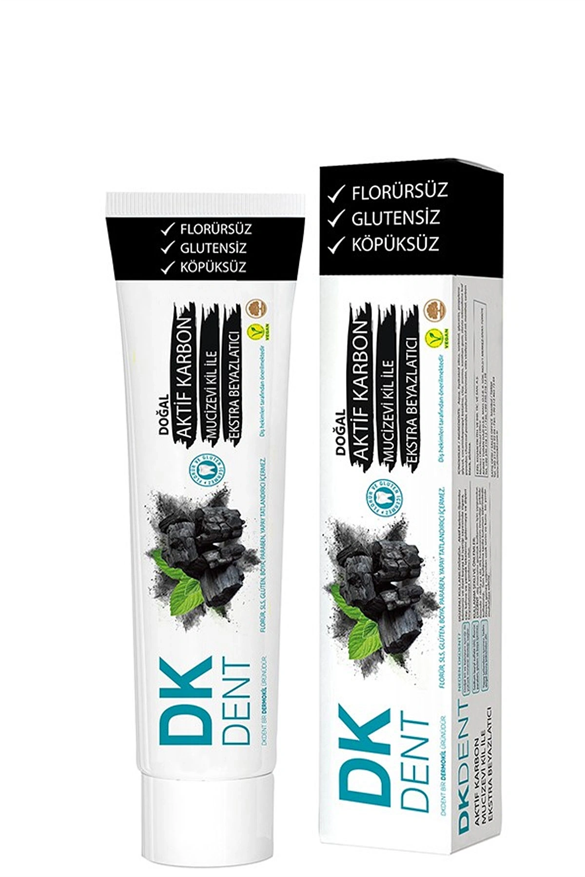 Dk Dent Aktif Karbonlu Florürsüz Diş Doğal Macunu 75 Ml 438785