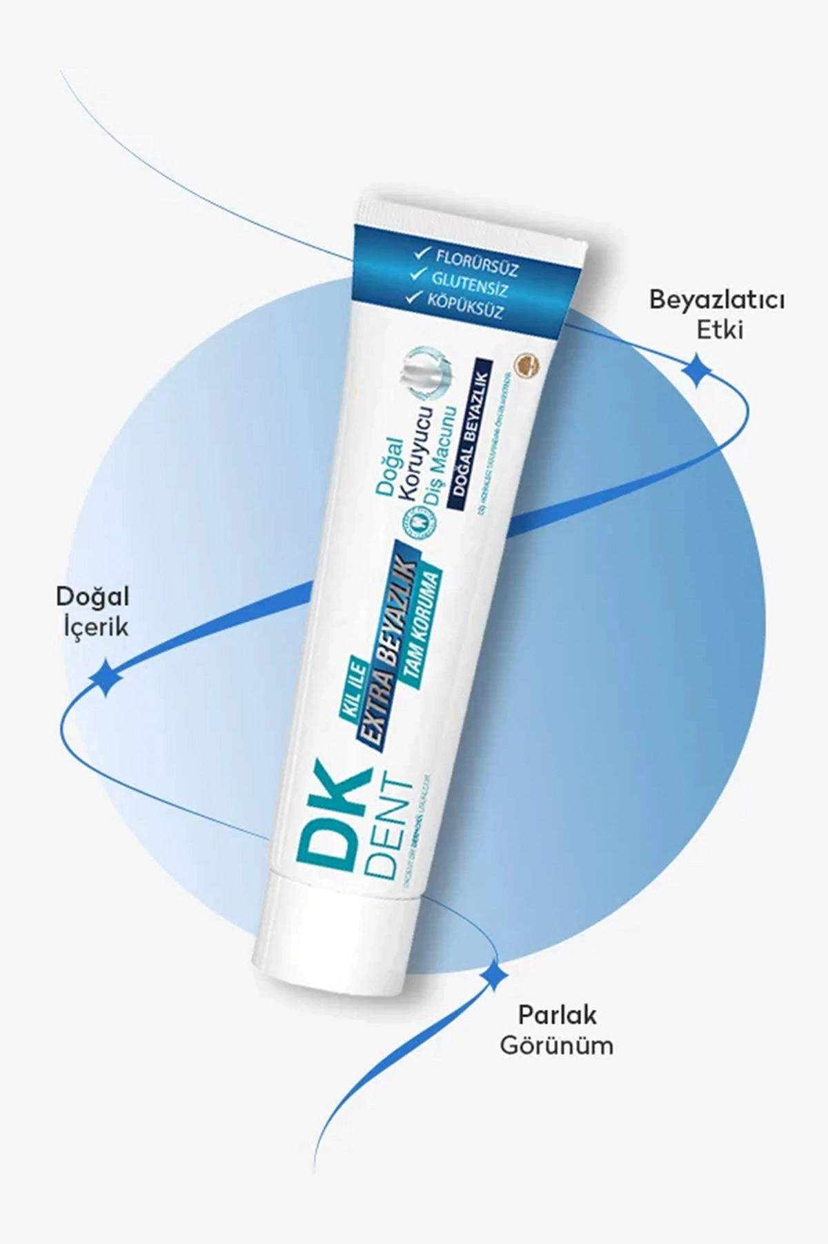 Dk Dent Klasik Florürsüz Doğal Diş Macunu 75 Ml 438782