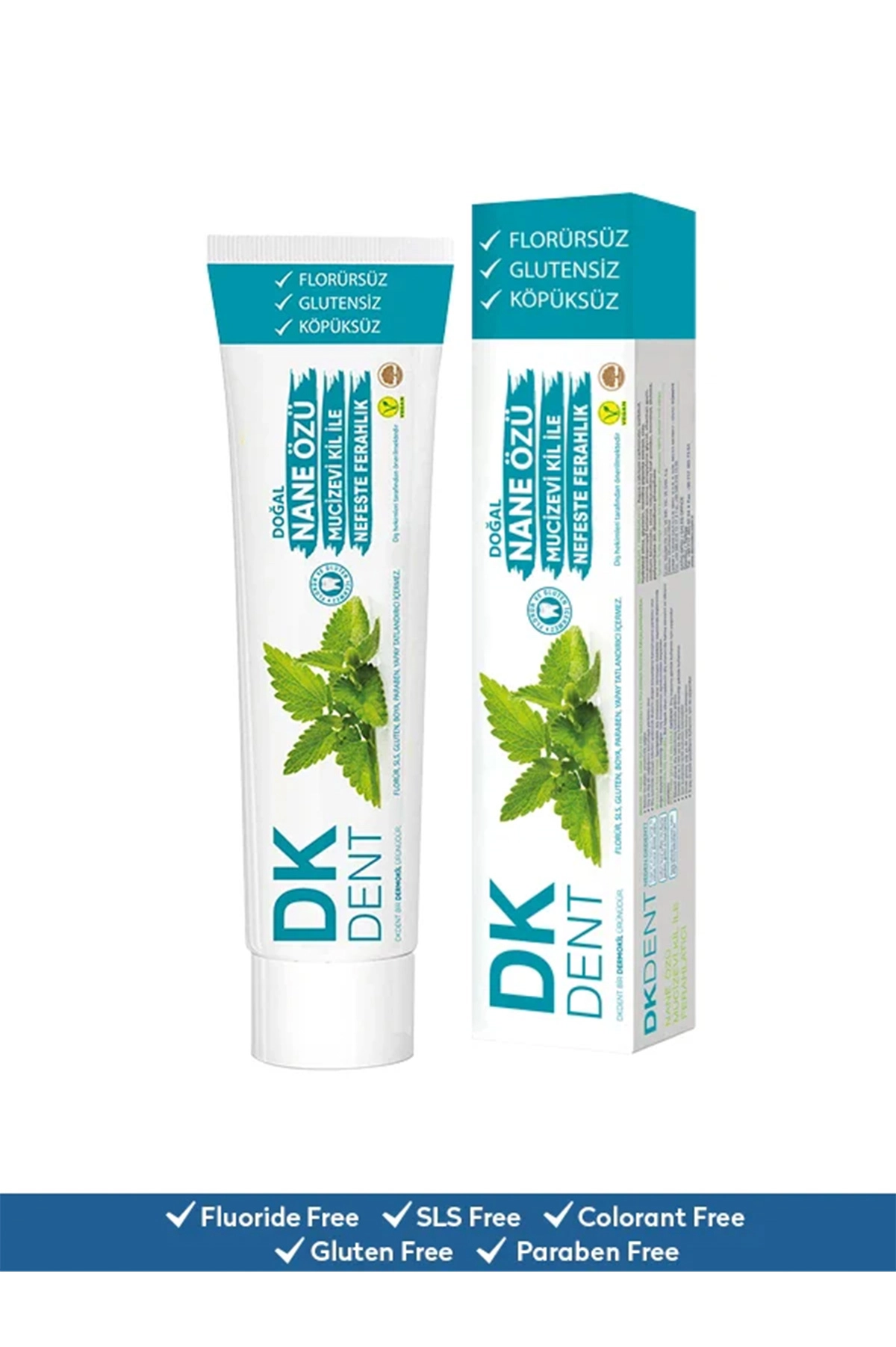Dk Dent Nane Özü Florürsüz Doğal Diş Macunu 75 Ml 438783
