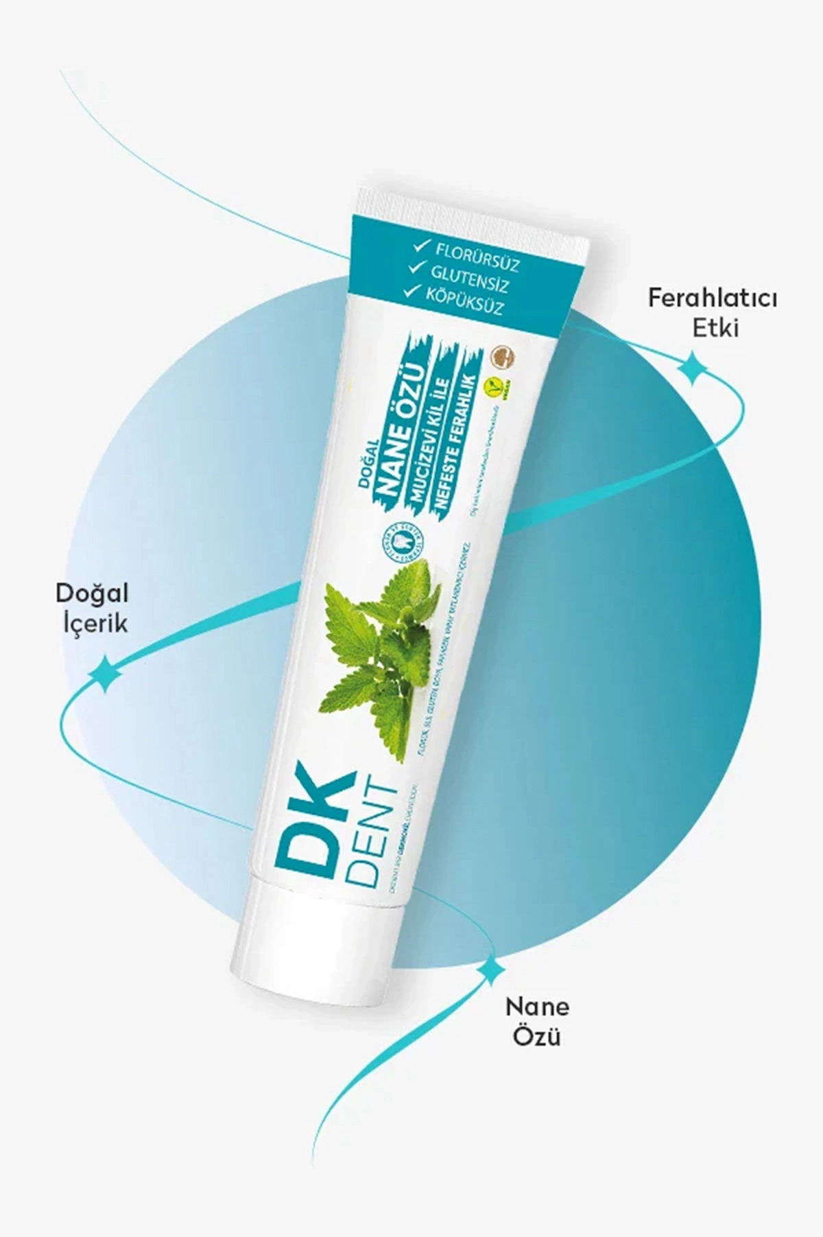 Dk Dent Nane Özü Florürsüz Doğal Diş Macunu 75 Ml 438783