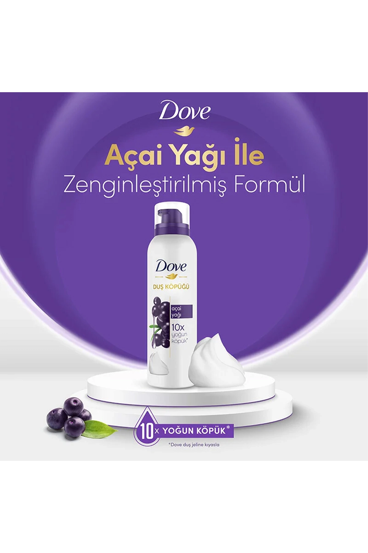 Dove Açai Yağı Duş Köpüğü 200 ml 287815