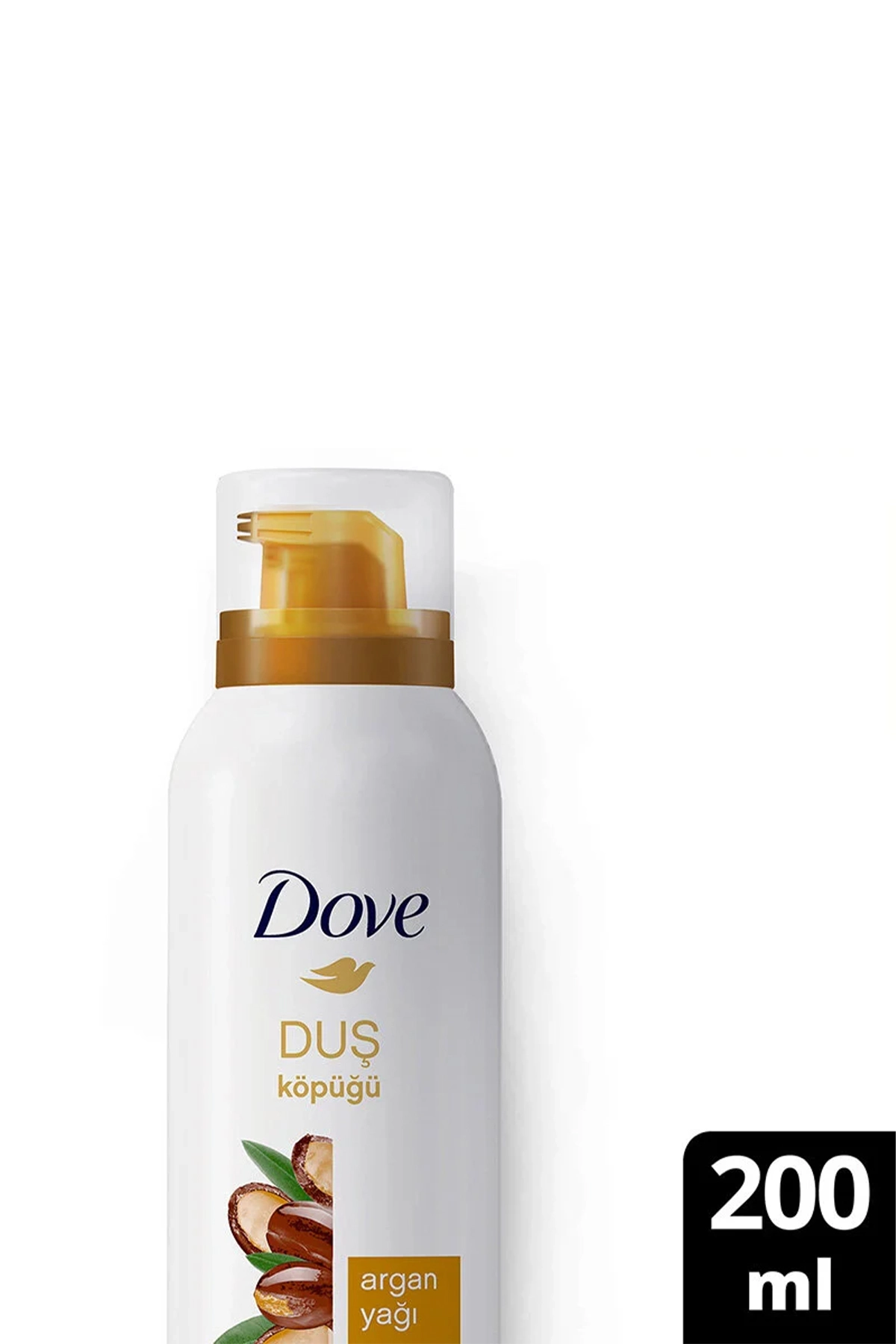 Dove Köpük Duş Jeli Argan Yağı 10 Kat Daha Yoğun Köpüğe Sahip Kremsi Formül 200 ml 287817