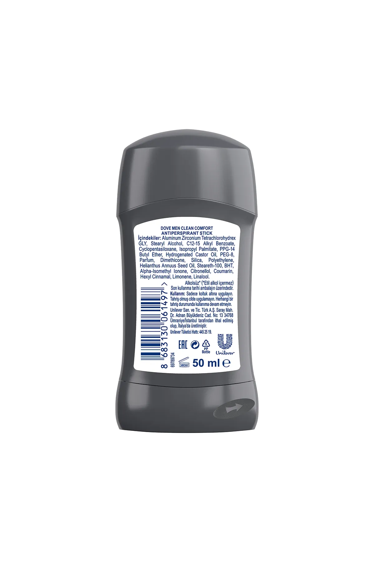 Dove Men Clean Comfort Erkek Stick Deodorant 50 ml 286663