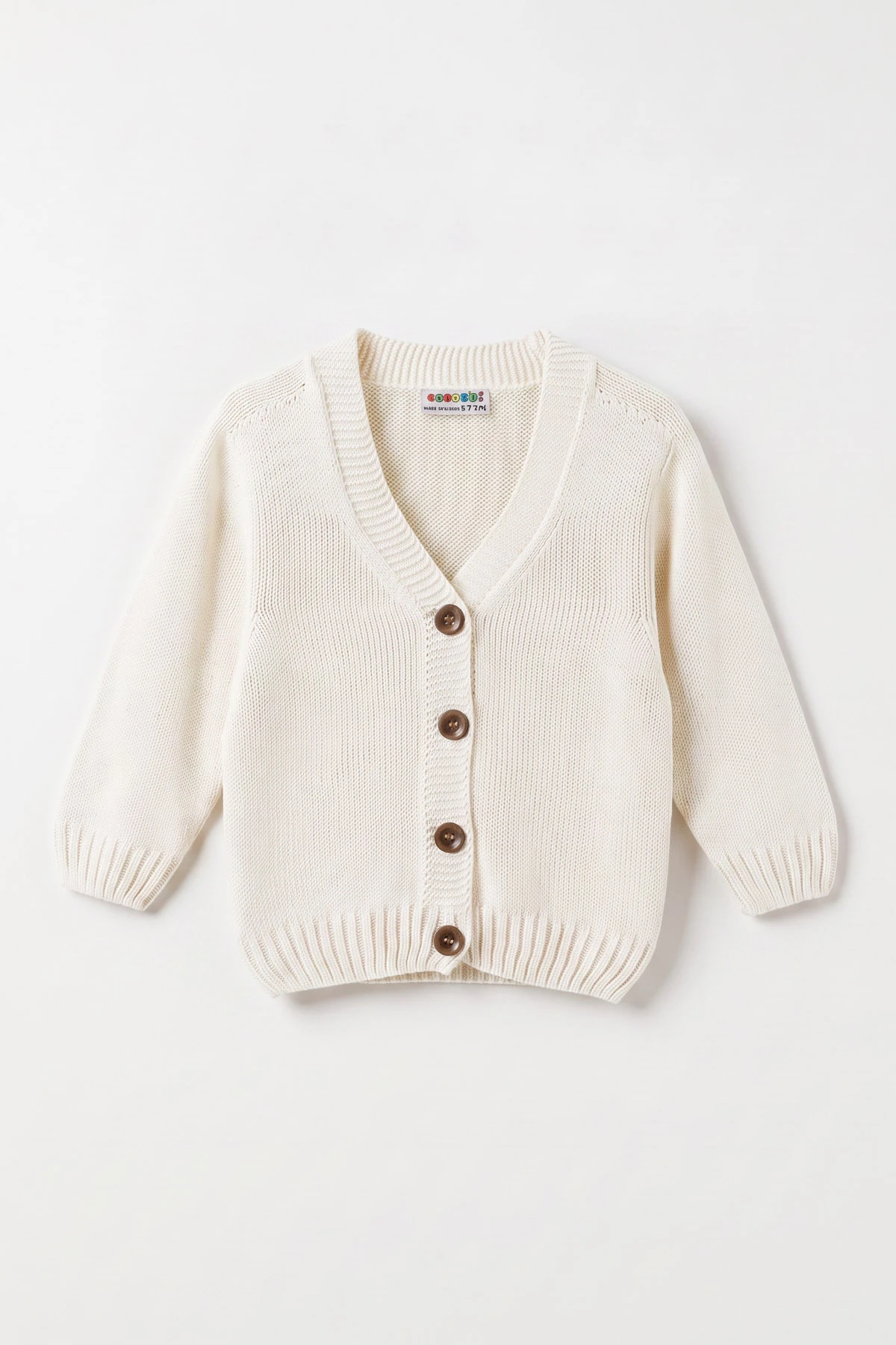 Ekru (2-8 Yaş) Blazer Tirko Kız Çocuk Hırka 474902