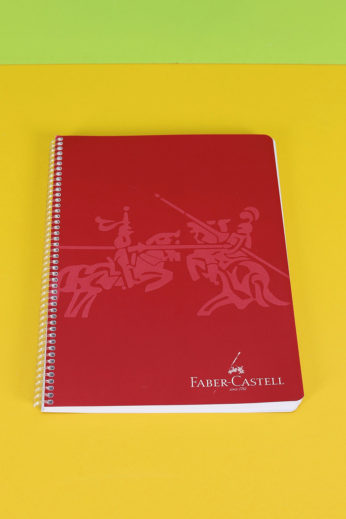 Faber-Castell Classic Renkler 120YP. Çizgisiz Spiralli PP Kapak Defter 295851