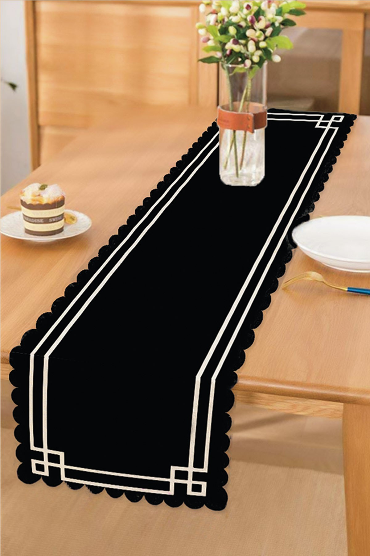45x140 Dijital Baskılı Özel Tasarım Modern Runner 223821