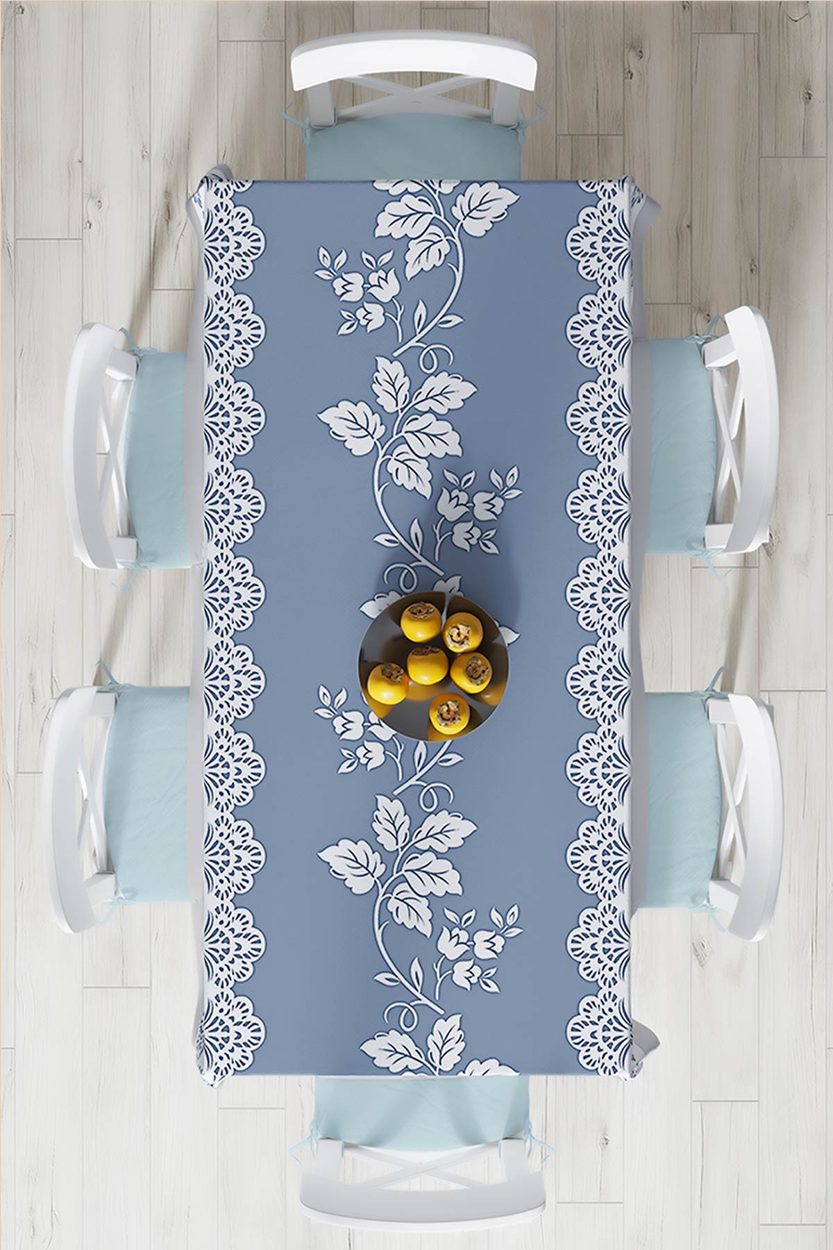 140x220 Dijital Baskılı Mordern  Masa Örtüsü 219034