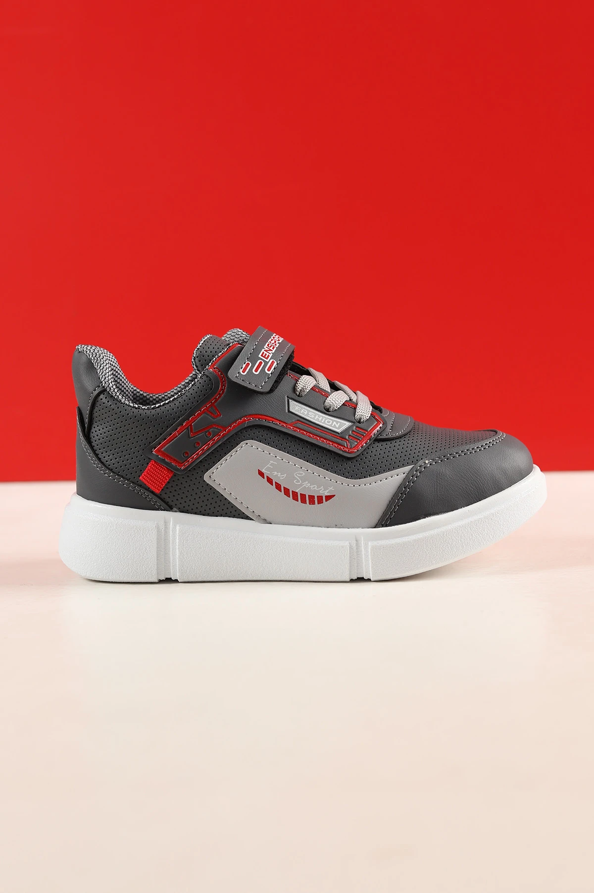 Füme (31-35 Filet) Kalın Taban Cırtlı Erkek Çocuk Spor Ayakkabı 228003